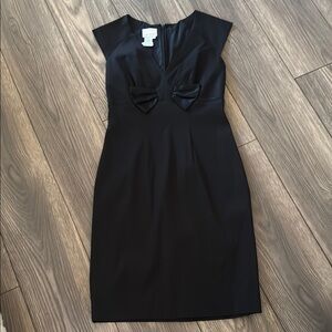 Vintage Donna Morgan Black Mini Dress timeless LBS cocktail
